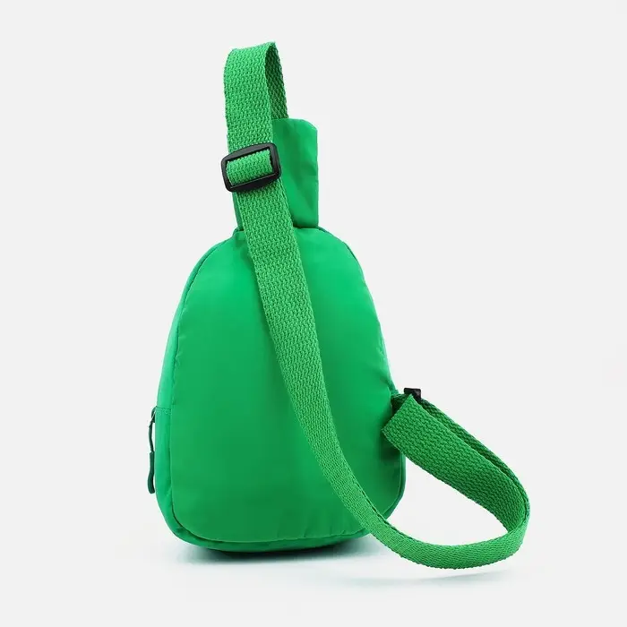 Сумка детская через плечо, цвет зелёный