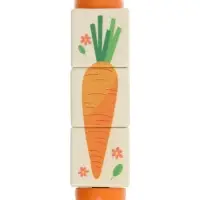 Кубики деревянные на оси «Овощи» , 3 кубика Кубики деревянные на оси «Овощи» , 3 кубика