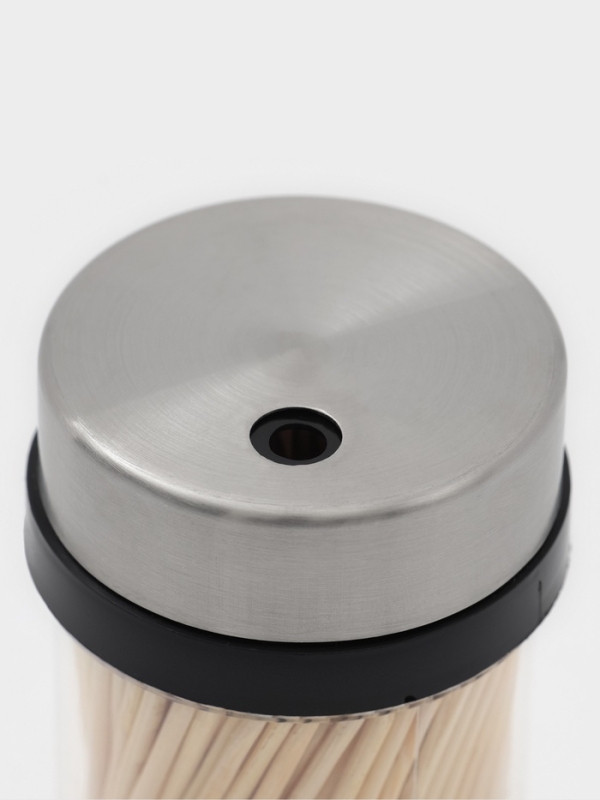 Зубочистки с металлической крышкой, 280 шт Зубочистки с металлической крышкой, 280 шт