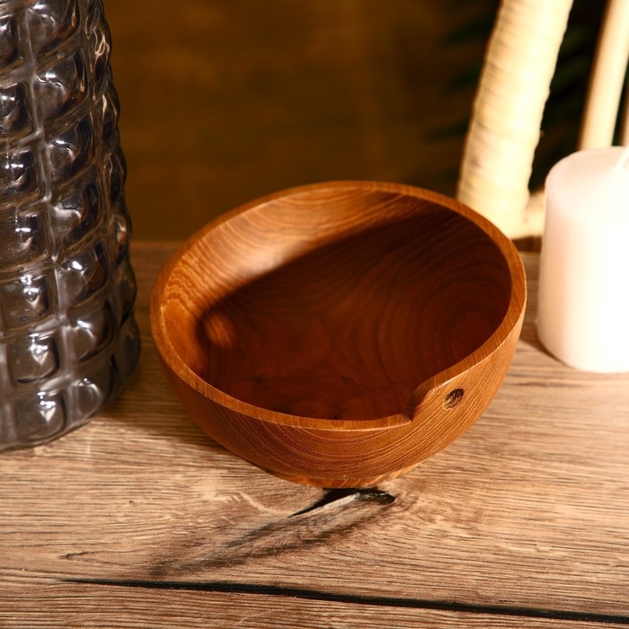 Миска 15х15х7 см, тиковое дерево Миска 15х15х7 см, тиковое дерево