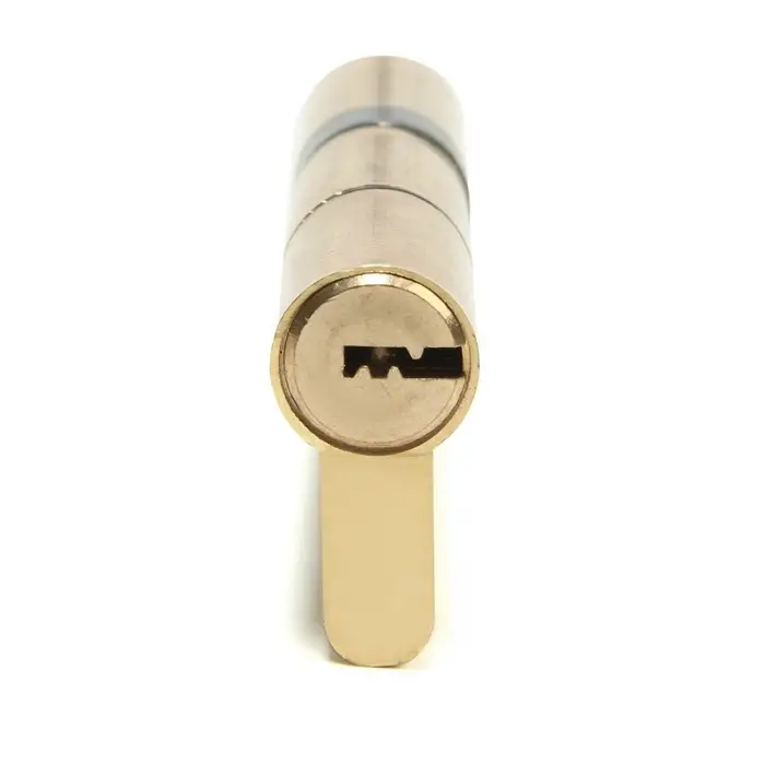 Цилиндровый механизм, 90 мм, латунь, цвет золото