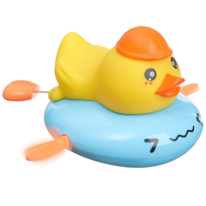 Заводная игрушка для ванны с брызгалкой «Утёнок», Крошка Я Заводная игрушка для ванны с брызгалкой «Утёнок», Крошка Я