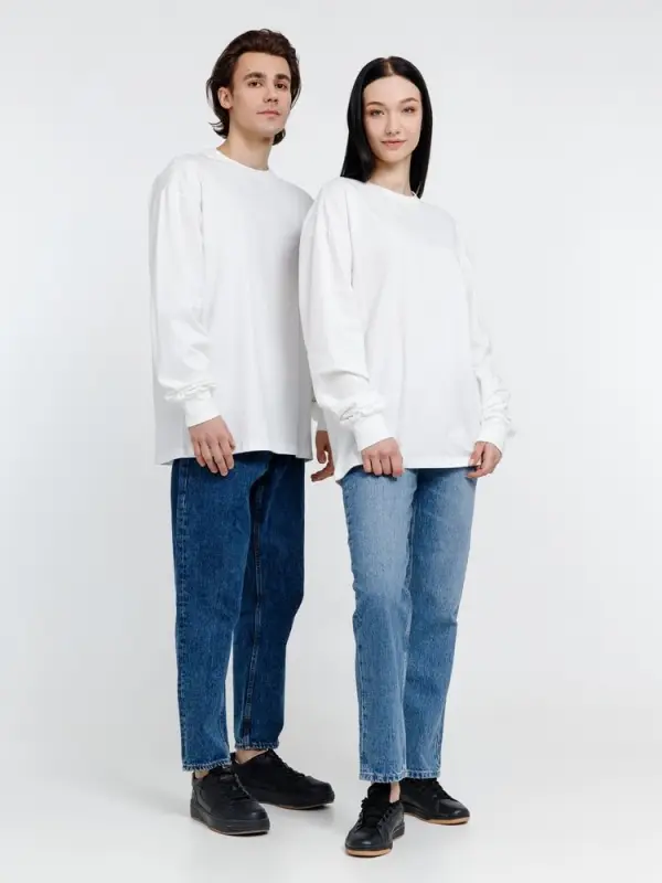 Футболка оверсайз унисекс Сity Sapiens, молочно-белая, размер S Футболка оверсайз унисекс Сity Sapiens, молочно-белая, размер S