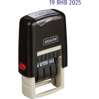 Датер автоматический мини Attache 3 мм месяц буквами 7810