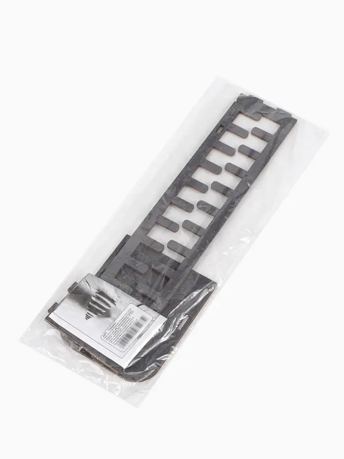 Подставка под открытки, 11 ячеек, 270&times;110&times;84, толщина 3 мм, тёмная