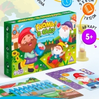 Настольная игра «Гномы в саду», развивающая, 72 карты, 5+