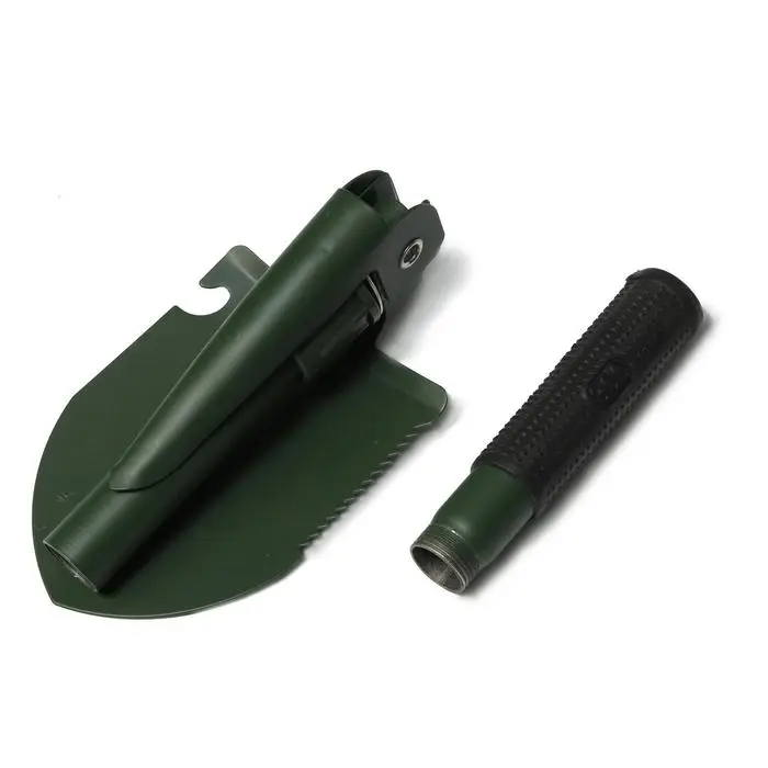 Лопата туристическая, L = 41 см, складная, пилка, металлический черенок с прорезиненной рукоятью, Greengo Лопата туристическая, L = 41 см, складная, пилка, металлический черенок с прорезиненной рукоятью, Greengo