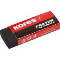 Ластик Kores 2шт/уп, черные