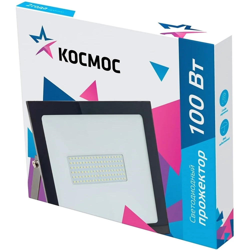Прожектор светодиодный Космос K_PR5_LED_100 100Вт, IP65