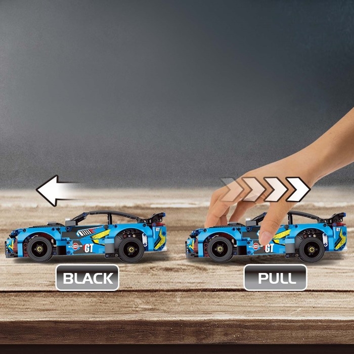 Конструктор техно «Тачка», инерционный, 521 деталь Конструктор техно «Тачка», инерционный, 521 деталь