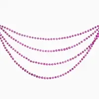 Бусы на ёлку &laquo;Шарики с гранями&raquo;, 2.7 метров, d=6 мм, МИКС