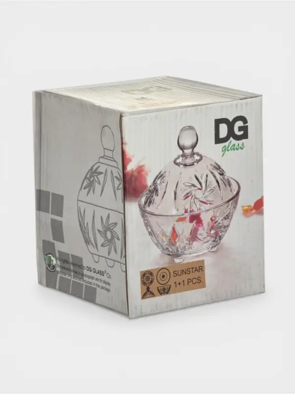 Сахарница с крышкой SUNSTAR емк. 210 мл