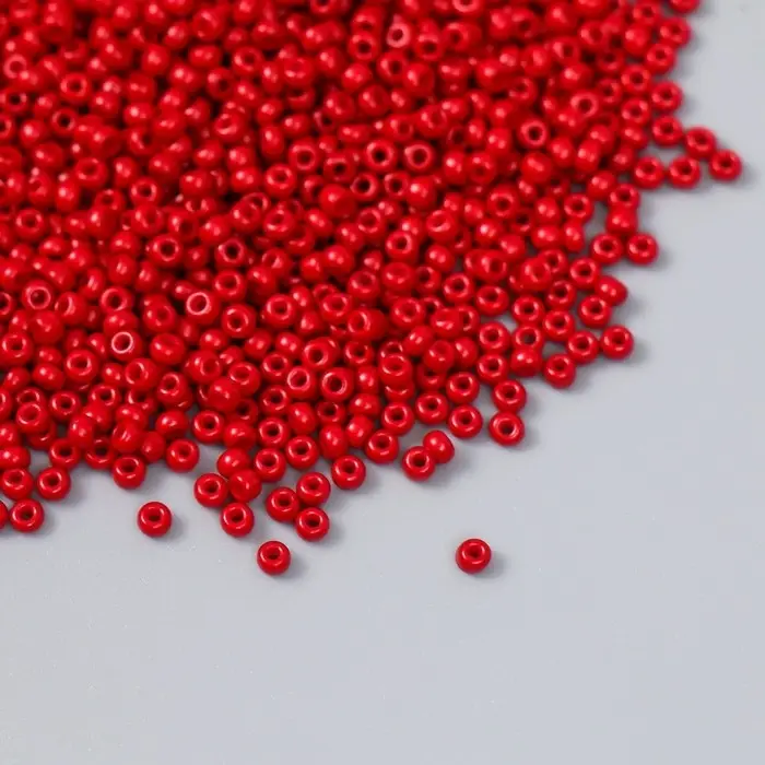 Бисер стекло 12/0  Бисер стекло 12/0 "Гранатовый" 15 гр