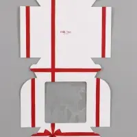 Коробка для капкейков &laquo;Бант&raquo;, 25&times;25&times;10 см