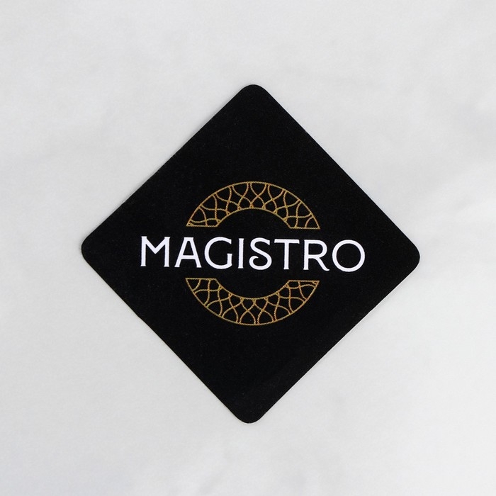 Скалка из мрамора Magistro, 25×2,2 см, цвет чёрный Скалка из мрамора Magistro, 25×2,2 см, цвет чёрный