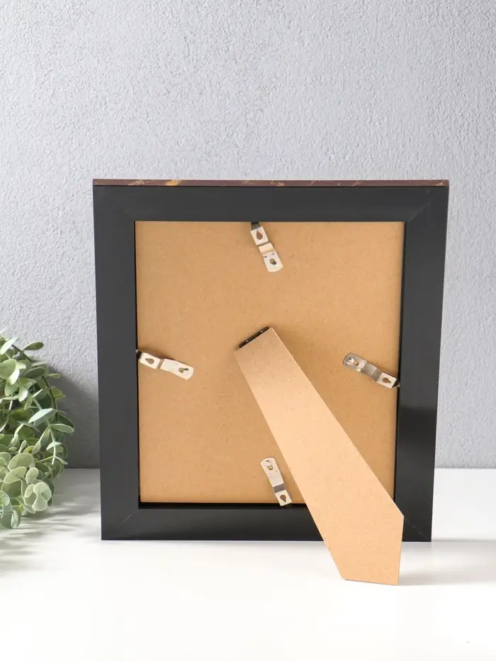 Фоторамка пластик 20х25 см "Гедеон" шоколад с золотом 32х28х2 см