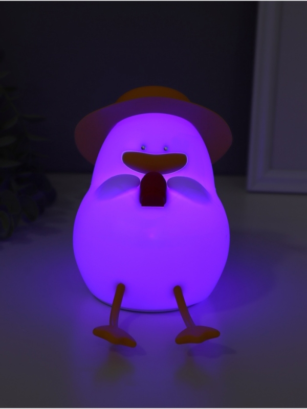 Ночник антистресс Ночник антистресс "Утка в отпуске" 2Вт LED RGB USB 10х8,5х14,5см