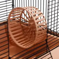 Клетка для грызунов &laquo;Пижон&raquo;, 42&times;30&times;65 см, 4 этажа, 2 домика, колесо, миска, бежевая