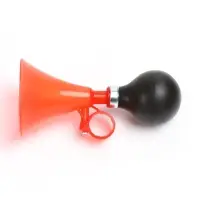 Клаксон, пластиковый, красный