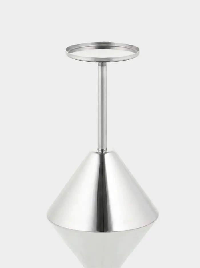 Бокал для мартини &laquo;Серебро&raquo;, 11&times;11&times;17.5 см, нержавеющая сталь