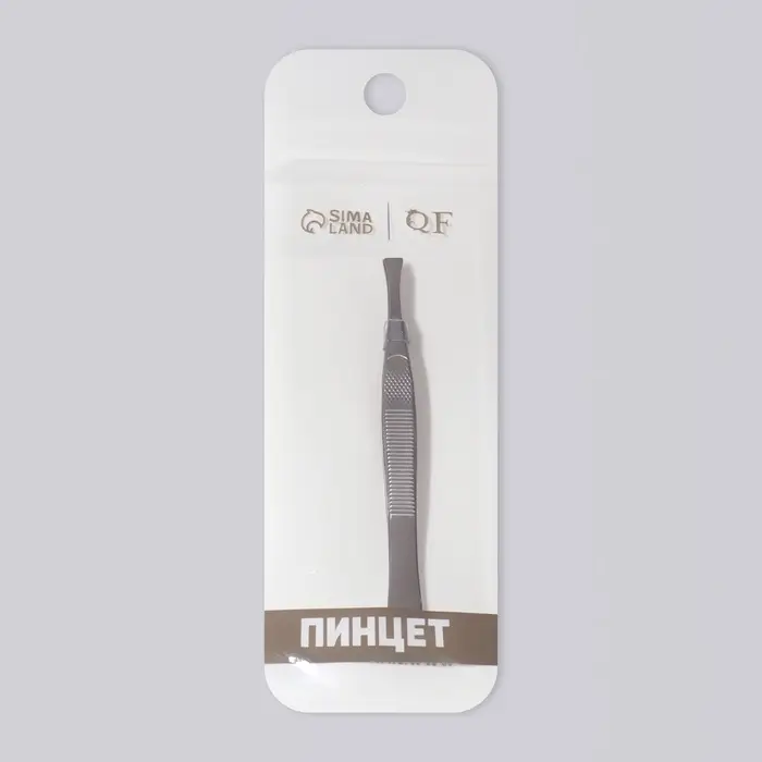 Пинцет прямой, узкий, 9 см