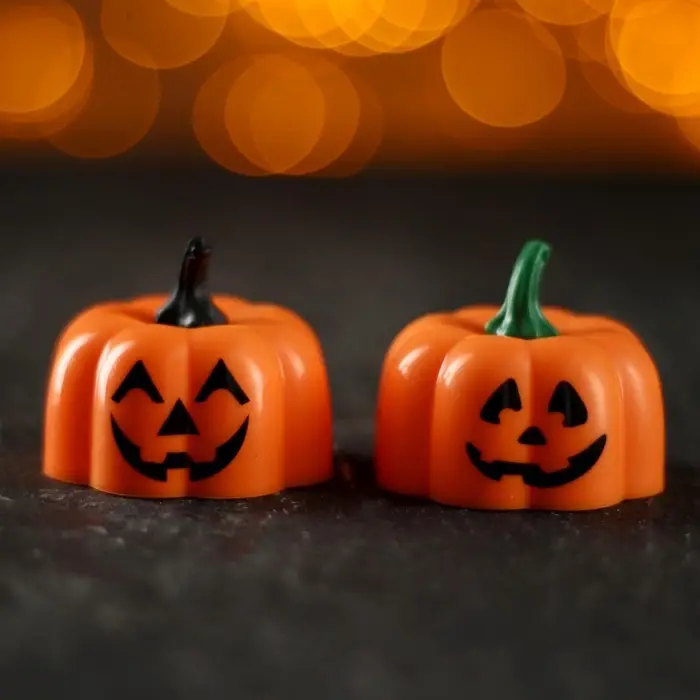 Свеча светодиодная &laquo;Тыква Хэллоуина&raquo;, МИКС