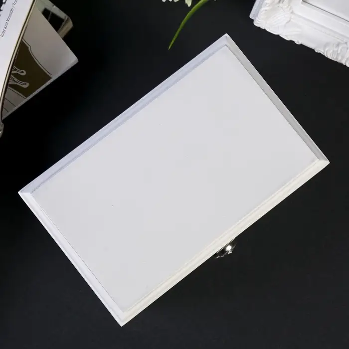 Шкатулка для украшений &laquo;Комод с ящиком&raquo;, дерево, белая, 9&times;10&times;16 см