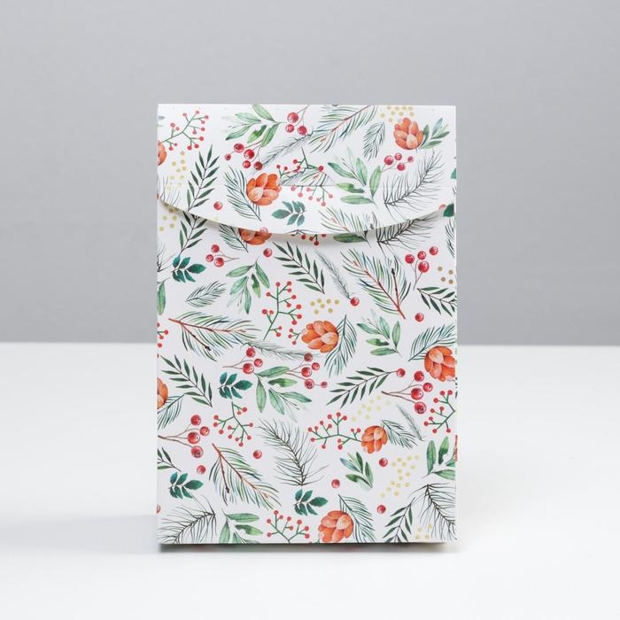 Коробка подарочная новогодняя складная «Winter», 15 х 7 х 22 см, Новый год Коробка подарочная новогодняя складная «Winter», 15 х 7 х 22 см, Новый год