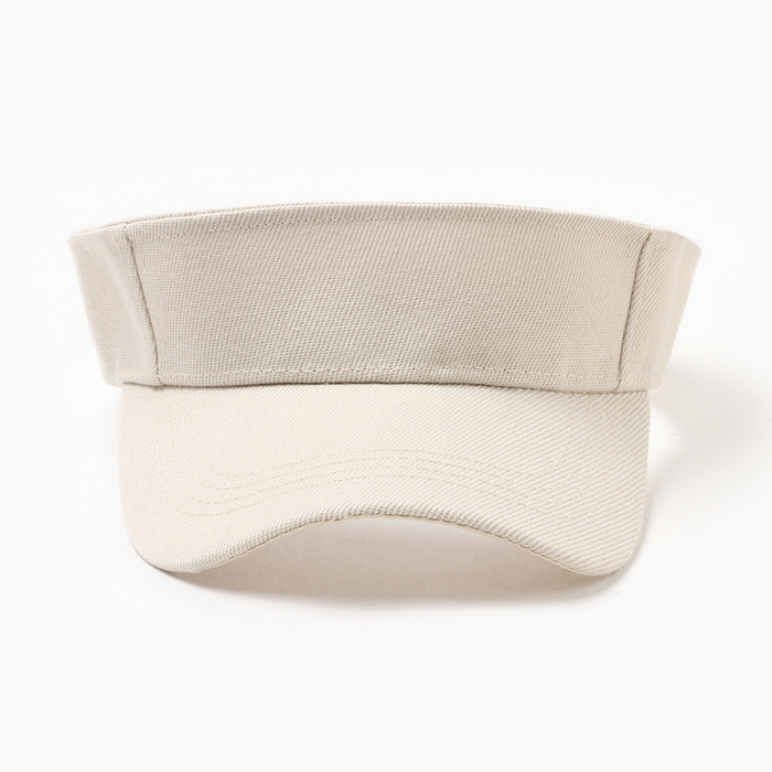 Козырек женский MINAKU, цвет молочный, р-р 58