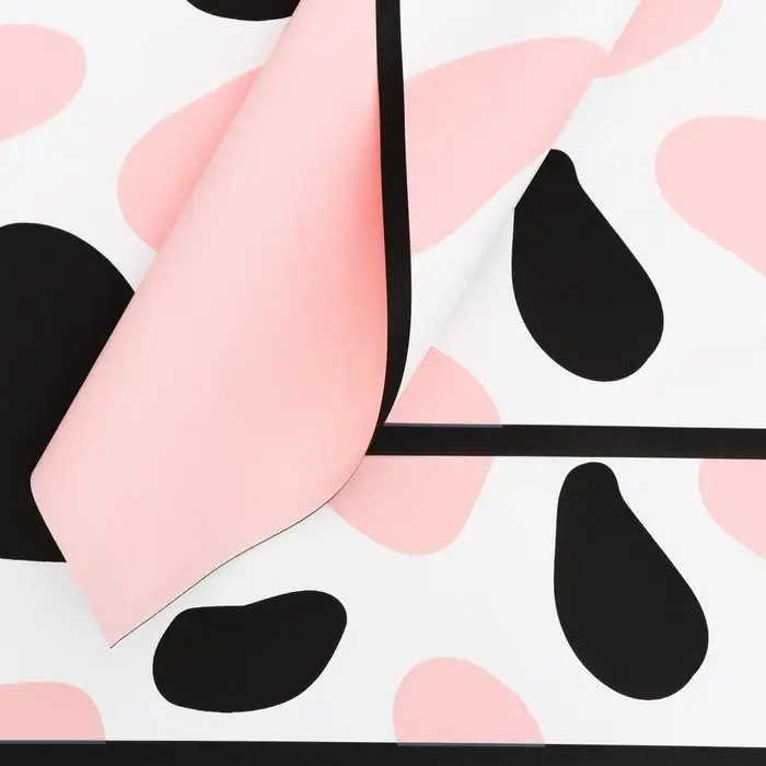 Пленка двухсторонняя для цветов и декора, розовый 58×58 см Пленка двухсторонняя для цветов и декора, розовый 58×58 см