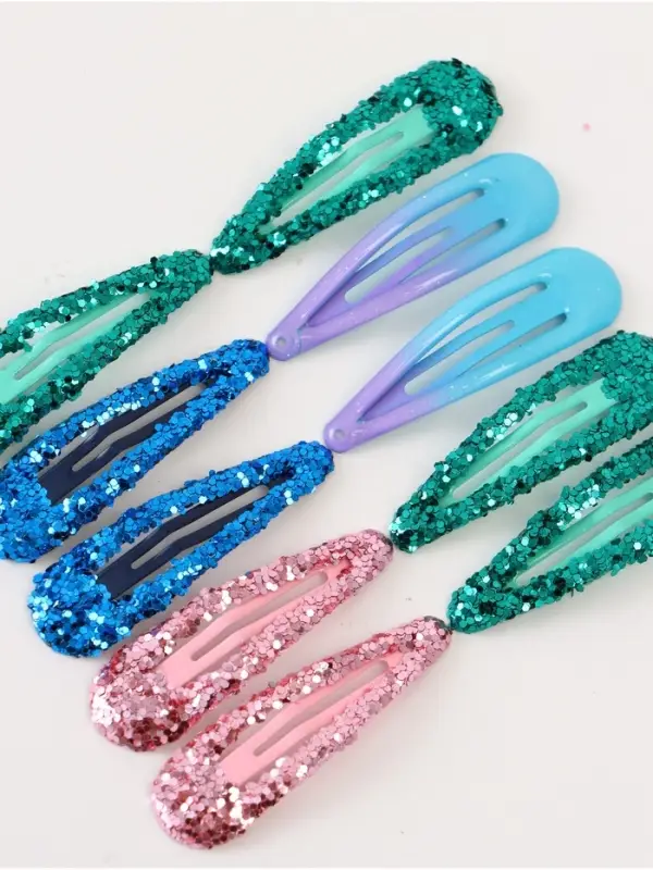 Заколка для волос 10 шт, Стич Заколка для волос 10 шт, Стич