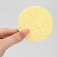 Спонжи для умывания, круглые, d=8 см, 2 шт., МИКС