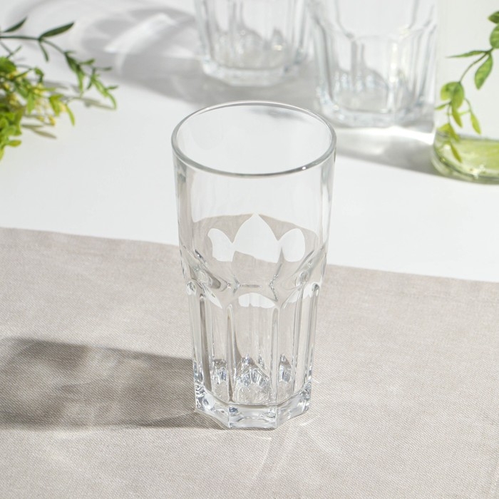 Стакан высокий стеклянный «Гранити», 310 мл Стакан высокий стеклянный «Гранити», 310 мл