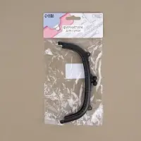 Фермуар пришивной, 16&times;7.5 см, чёрный