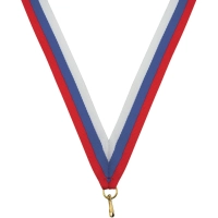 Лента для медалей 22 мм цвет триколор  LN5h