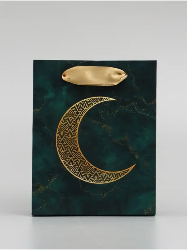 Пакет подарочный, упаковка &laquo;Рамадан&raquo;, S, 12 &times; 15 &times; 5,5 см