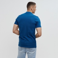 Футболка (поло) мужская MINAKU REGULAR FIT: цвет синий, р-р 52