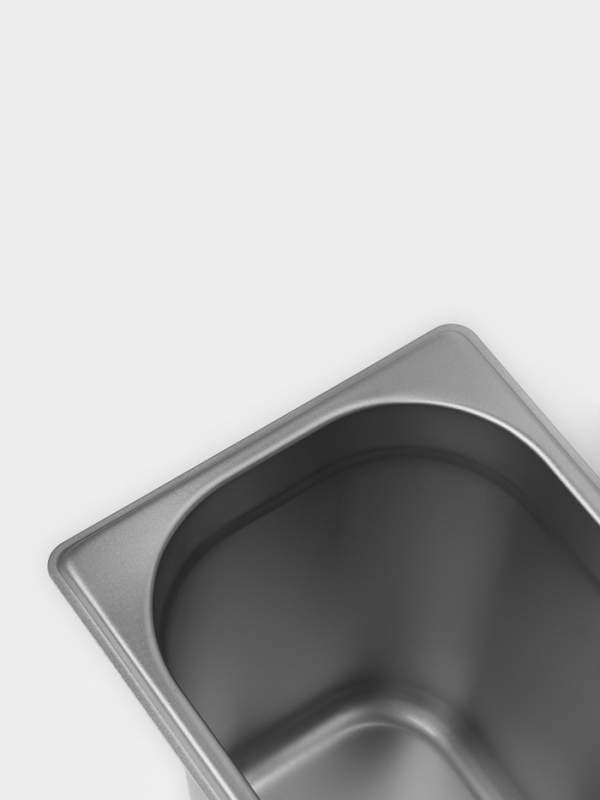 Гастроемкость 1/6x200 мм, 176x162x200 мм, толщина 0,8 мм Гастроемкость 1/6x200 мм, 176x162x200 мм, толщина 0,8 мм