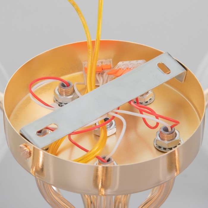 Люстра ГАЛЛОП Люстра ГАЛЛОП "Луиза" 5х60Вт Е27 золото