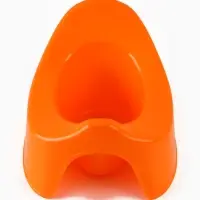 Горшок детский, оранжевый