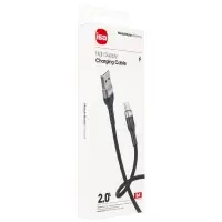 Кабель USB на Type-C 1m 2A BX-5 ISA черно-серый