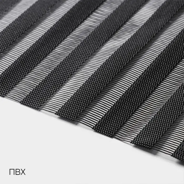 Салфетки сервировочные на стол Magistro, 4 шт., 30&times;45 см, чёрные