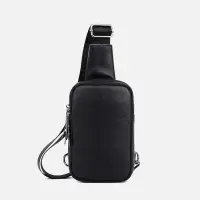 Сумка-слинг на молнии, цвет чёрный Сумка-слинг на молнии, цвет чёрный