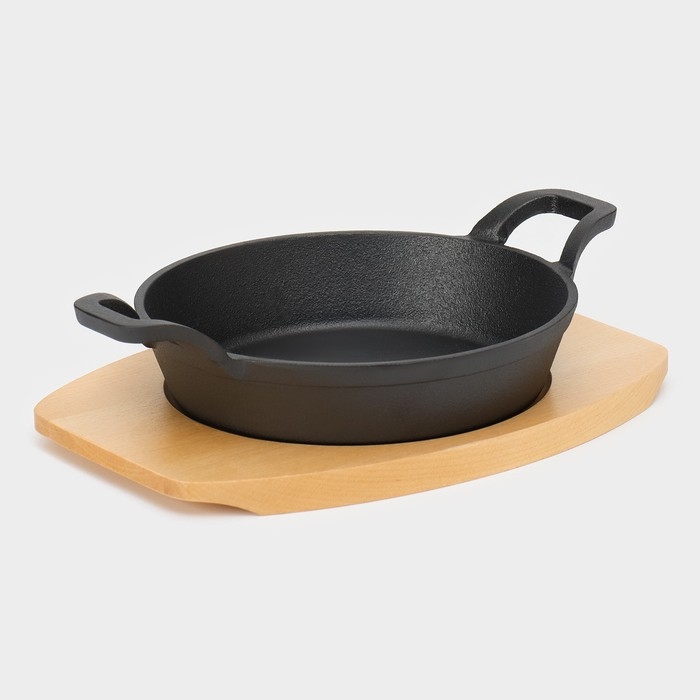 Сковорода чугунная Magma «Далат», 25×18×4 см Сковорода чугунная Magma «Далат», 25×18×4 см