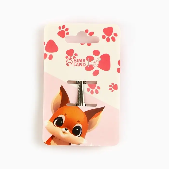 Заколка для волос детская «Милаш», 3,3 х 3,8 см