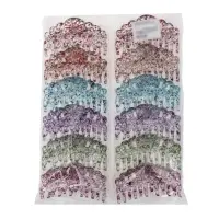 Крабик для волос &laquo;Бетуль&raquo;, узор, 9 см, МИКС