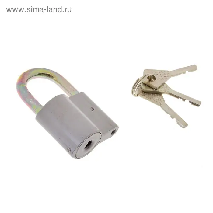 Замок навесной, 42&times;66 мм, 3 ключа