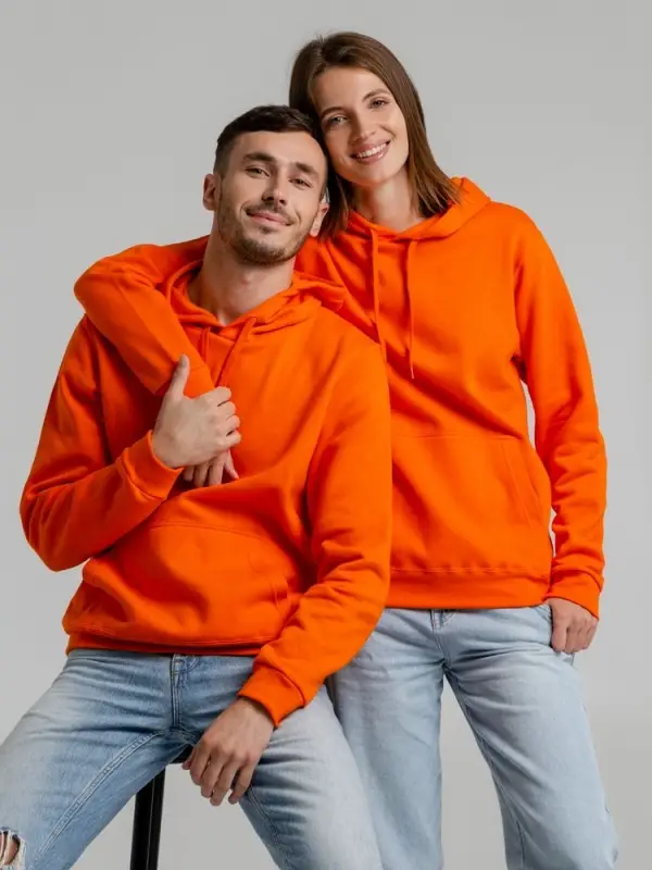 Толстовка с капюшоном Snake II оранжевая, размер XS Толстовка с капюшоном Snake II оранжевая, размер XS