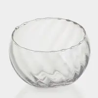 Конфетница &laquo;Диана&raquo;, 650 мл, 14&times;11 см, стекло, прозрачная