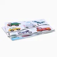 Игрушки - стикеры для купания в ванне &laquo;Машинки&raquo;, EVA, набор 12 шт.